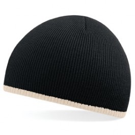Cappello personalizzato Two-Tone Beanie Knitted Hat