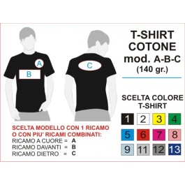 Progetto T-shirt Cotone 