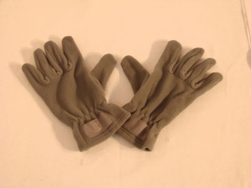 Guanti in pile Grigi