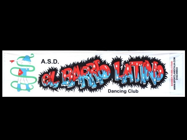 Striscione in TNT occhiellato 150 cm X 600 cm