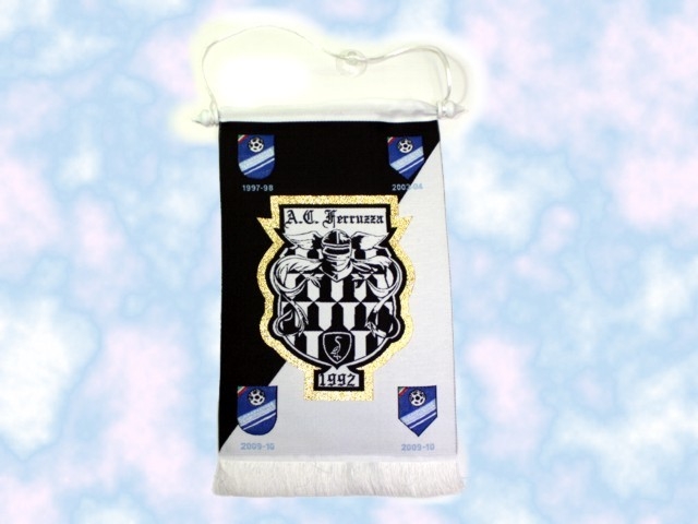 Gagliardetto 1 Rettangolare Ricamato 20x30 cm