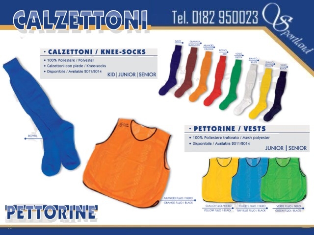 Calzettoni e Pettorine