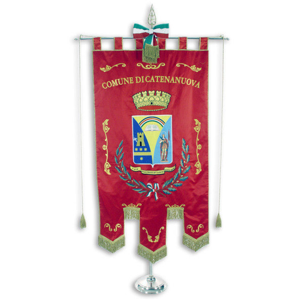 Gonfalone ricamato HD