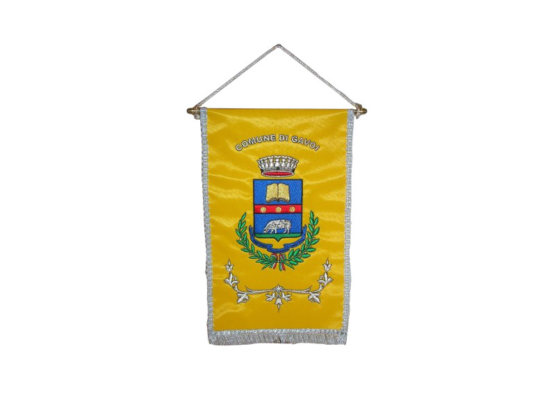 Gonfalone ricamato